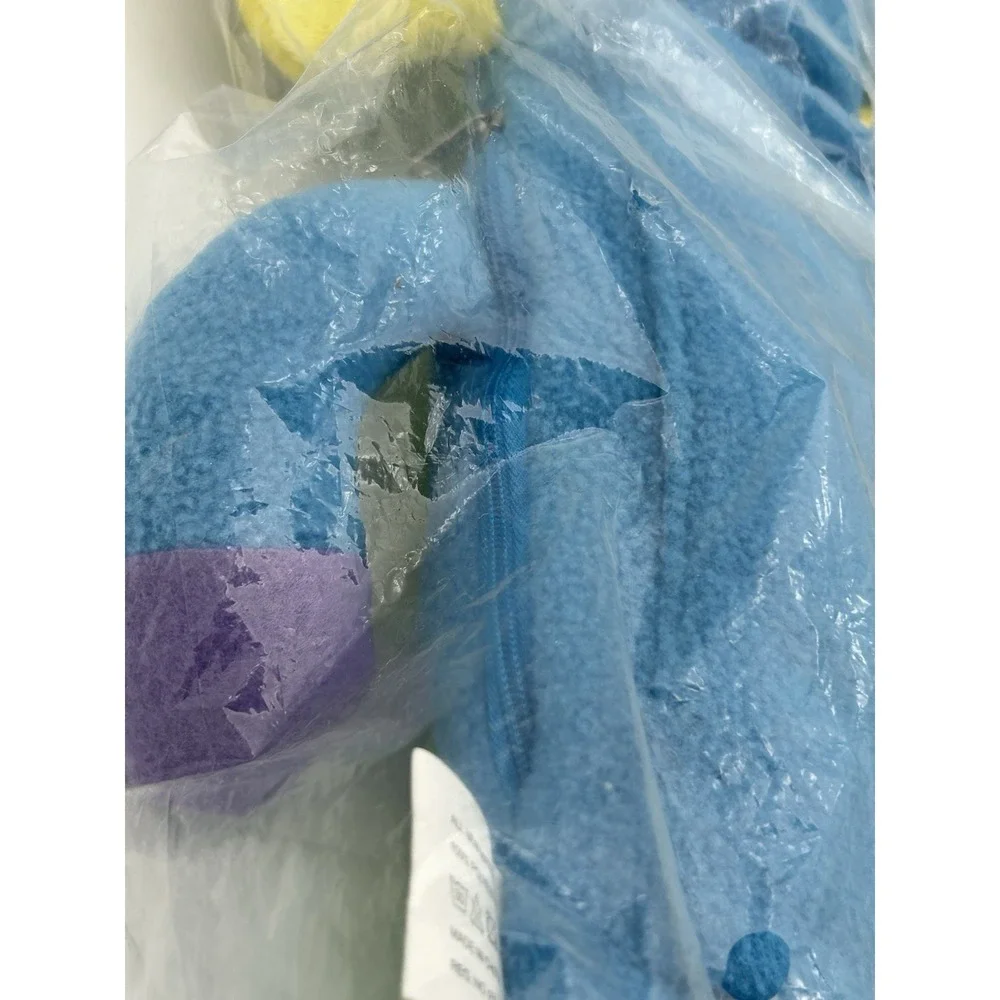 Seat Pets Kids Seat Belt Cover Travel Pillow Blue Monster AWTY Stuffed‎ Animal